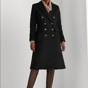 LAUREN RALPH LAUREN MILITARY FLARED COAT